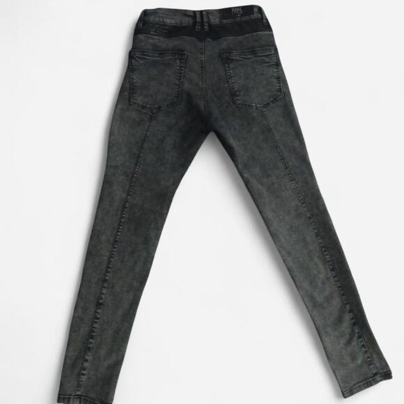 Zara skinny Jeans "the new biker" collection - size 32 in - Picture 2 of 8